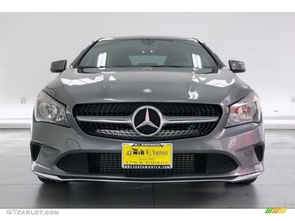 2017 CLA 250 Coupe - Mountain Grey Metallic / Black photo #2