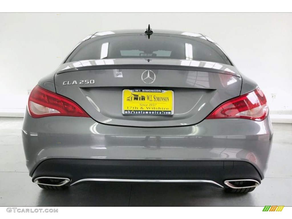2017 CLA 250 Coupe - Mountain Grey Metallic / Black photo #3