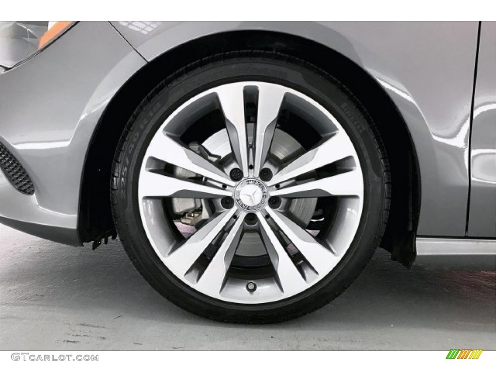 2017 CLA 250 Coupe - Mountain Grey Metallic / Black photo #8