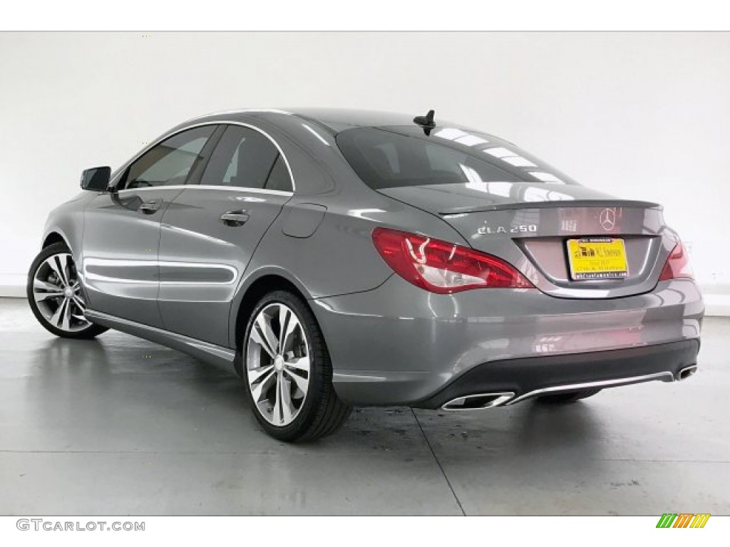 2017 CLA 250 Coupe - Mountain Grey Metallic / Black photo #10