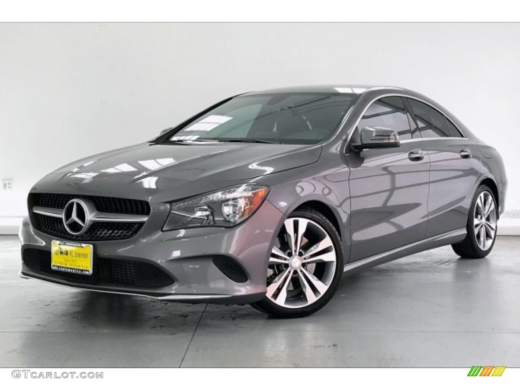 2017 CLA 250 Coupe - Mountain Grey Metallic / Black photo #12