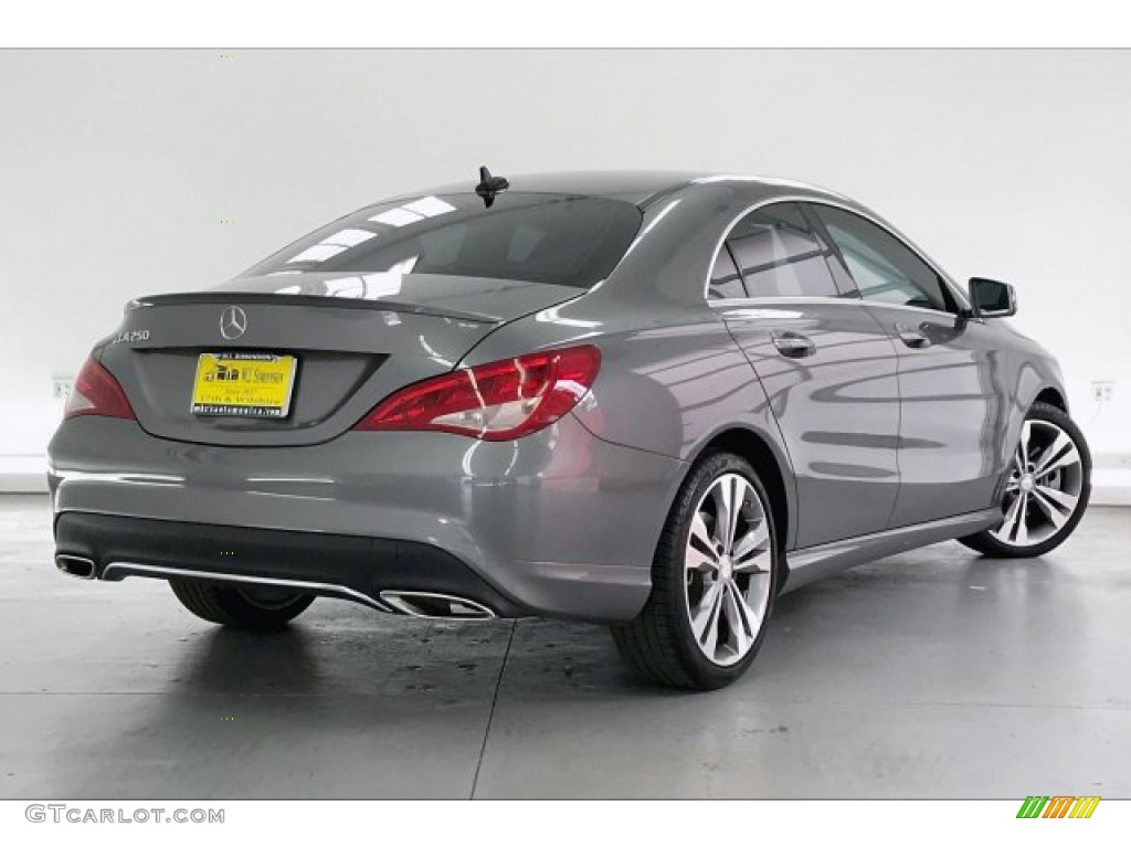 2017 CLA 250 Coupe - Mountain Grey Metallic / Black photo #16