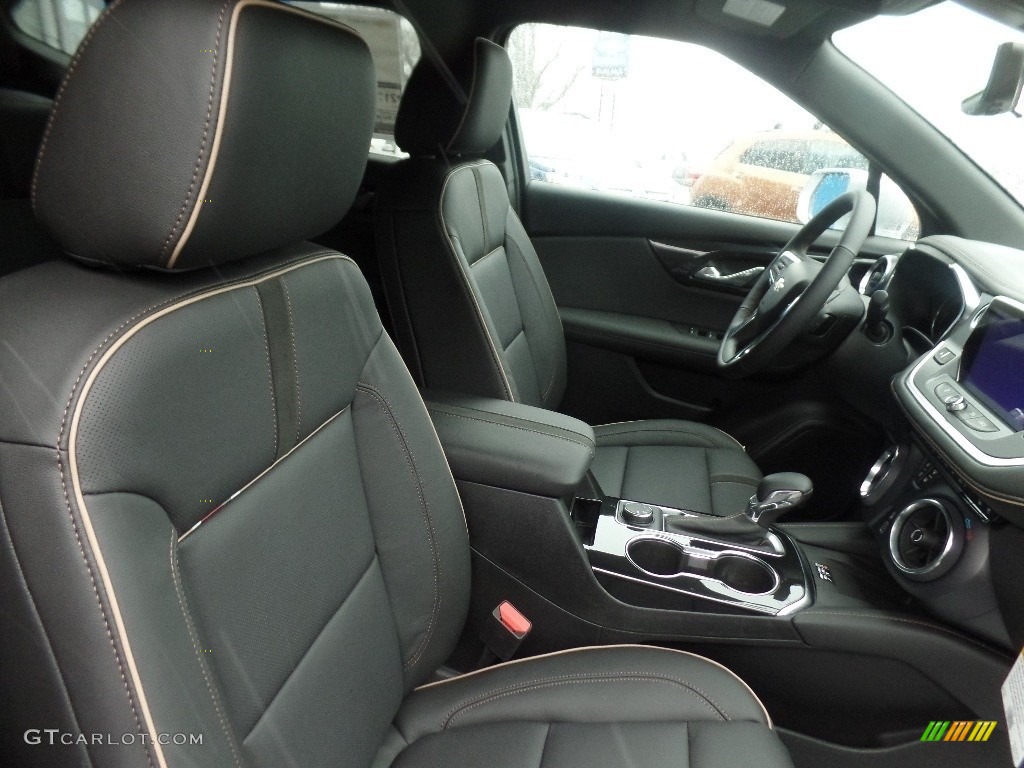 Jet Black Interior 2020 Chevrolet Blazer Premier AWD Photo #135974884
