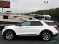2020 Star White Metallic Tri-Coat Ford Explorer Platinum 4WD  photo #2