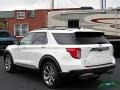 2020 Star White Metallic Tri-Coat Ford Explorer Platinum 4WD  photo #3