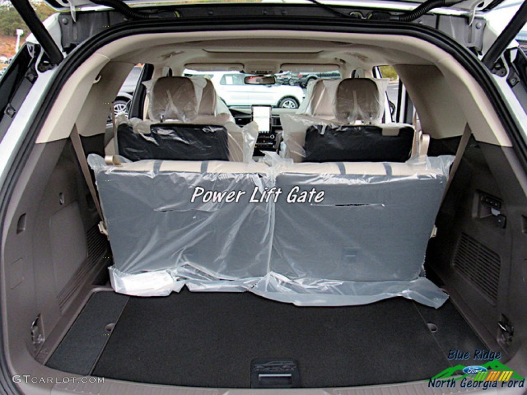 2020 Explorer Platinum 4WD - Star White Metallic Tri-Coat / Sandstone photo #14
