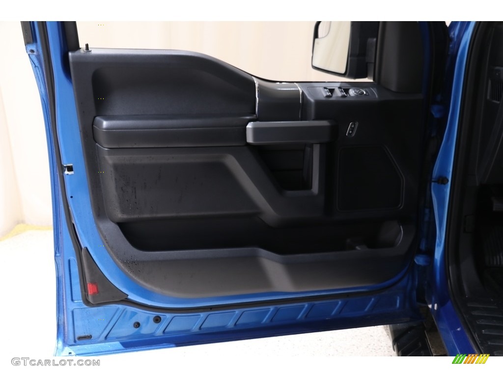 2016 F150 XLT SuperCab 4x4 - Blue Flame / Black photo #5