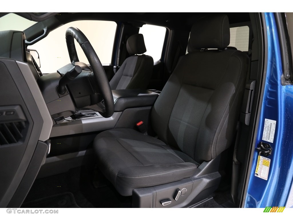 2016 F150 XLT SuperCab 4x4 - Blue Flame / Black photo #6
