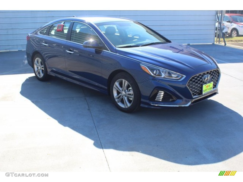 2019 Sonata SEL - Blue / Gray photo #2