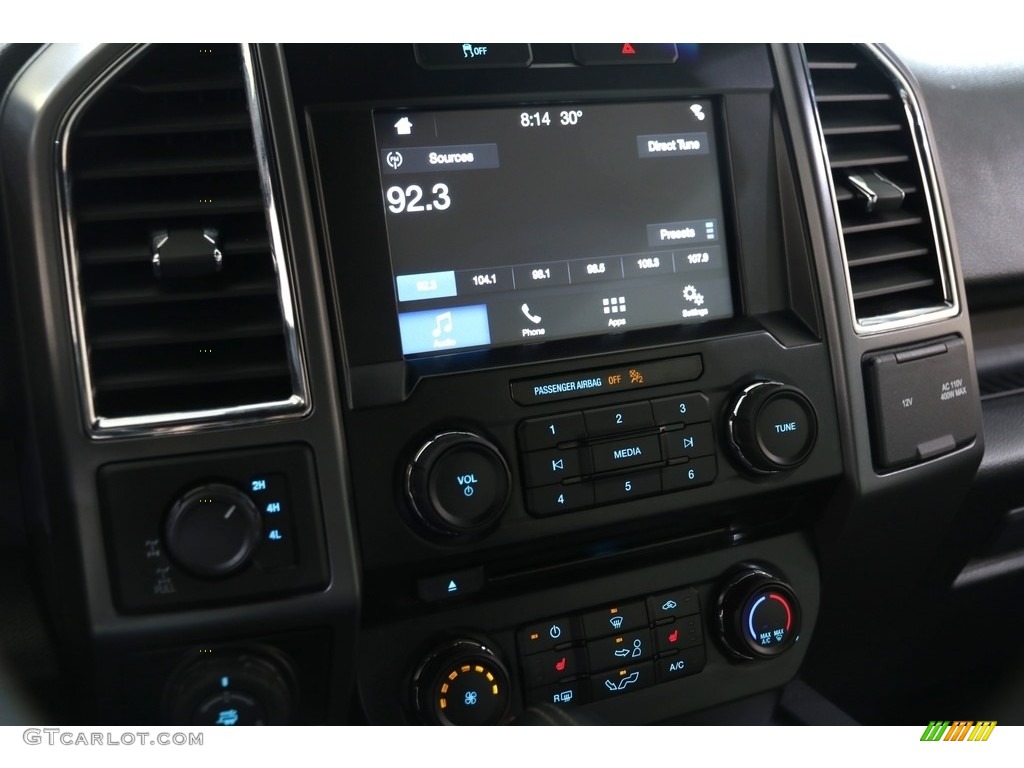 2016 F150 XLT SuperCab 4x4 - Blue Flame / Black photo #9