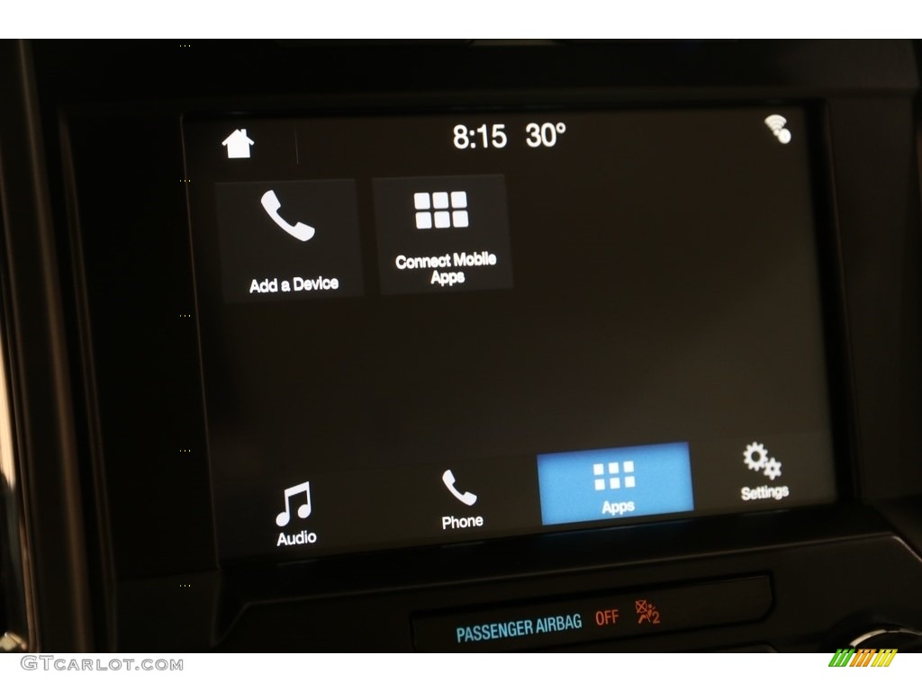 2016 F150 XLT SuperCab 4x4 - Blue Flame / Black photo #12