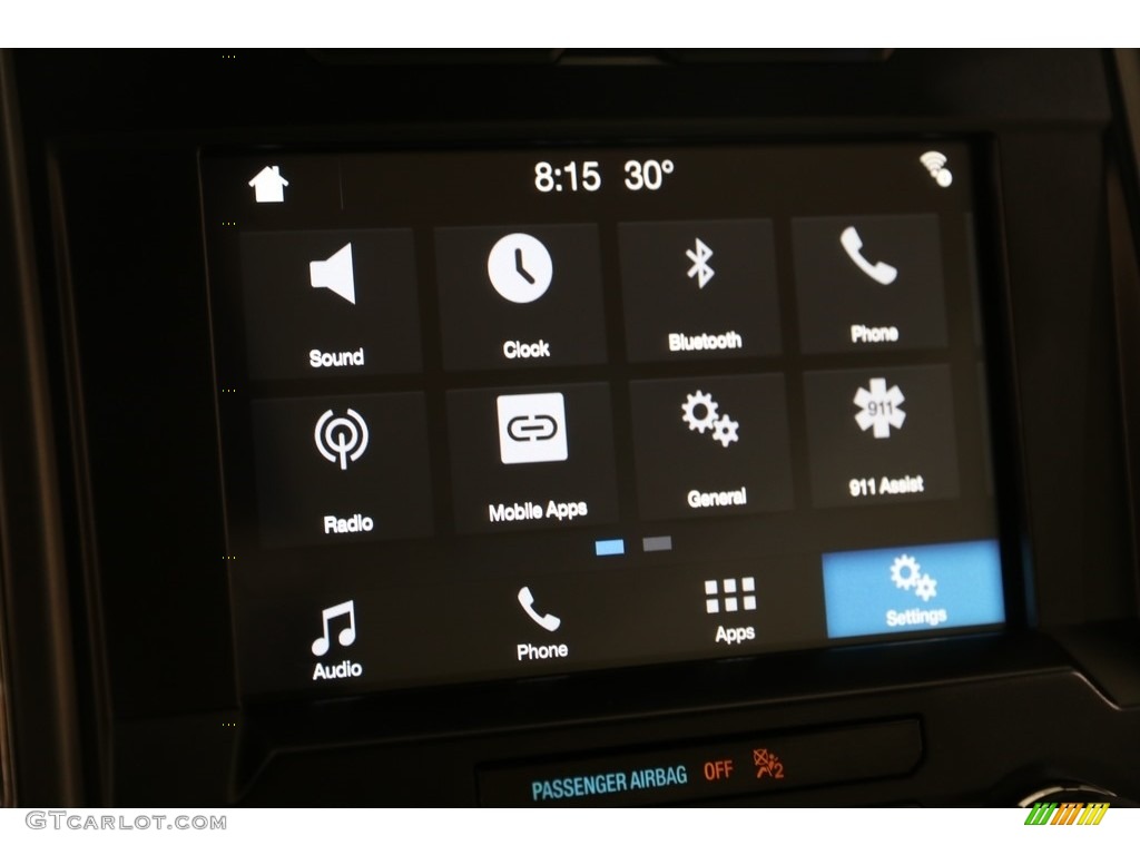 2016 F150 XLT SuperCab 4x4 - Blue Flame / Black photo #13