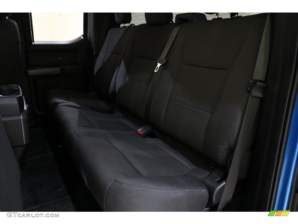 2016 F150 XLT SuperCab 4x4 - Blue Flame / Black photo #18