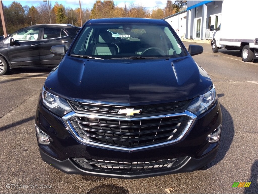 2020 Equinox LS AWD - Midnight Blue Metallic / Ash Gray photo #4