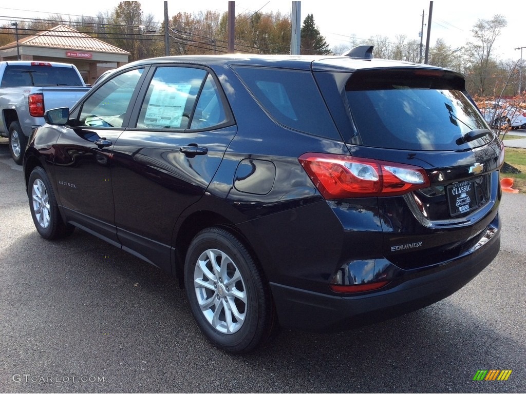 2020 Equinox LS AWD - Midnight Blue Metallic / Ash Gray photo #7