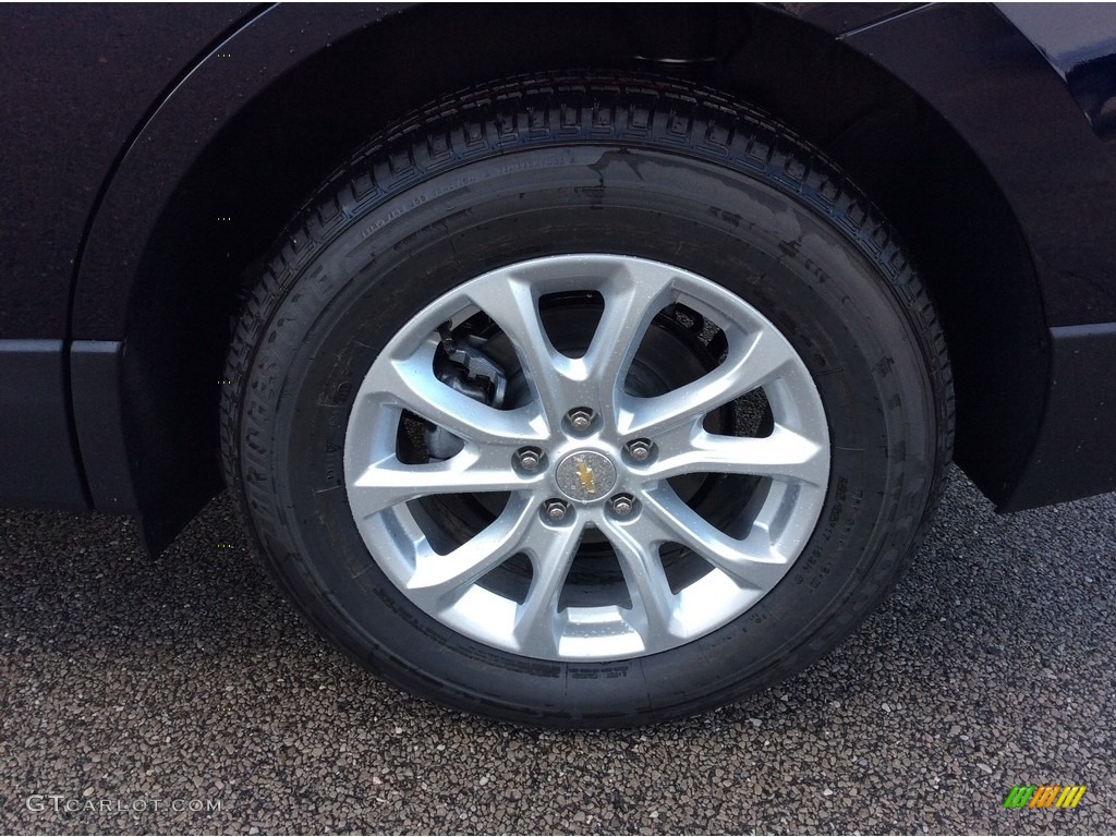 2020 Equinox LS AWD - Midnight Blue Metallic / Ash Gray photo #9