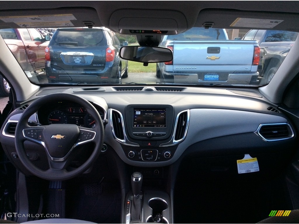 2020 Equinox LS AWD - Midnight Blue Metallic / Ash Gray photo #12