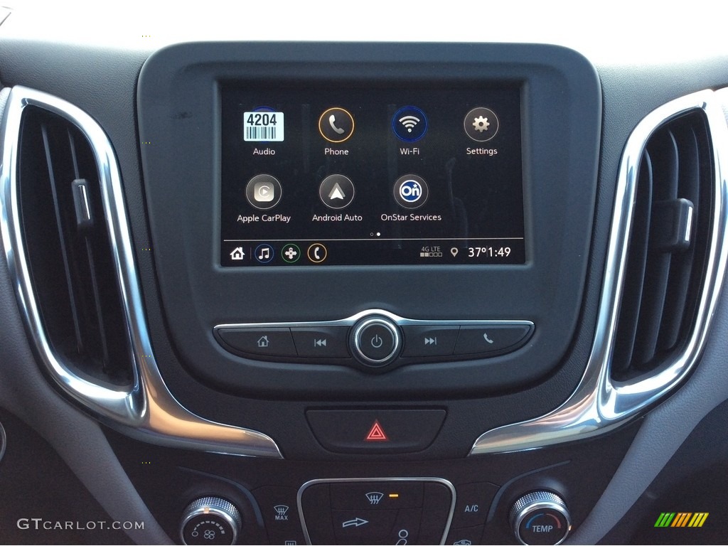 2020 Equinox LS AWD - Midnight Blue Metallic / Ash Gray photo #14