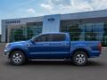 2019 Lightning Blue Metallic Ford Ranger XLT SuperCrew 4x4  photo #3