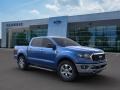 2019 Lightning Blue Metallic Ford Ranger XLT SuperCrew 4x4  photo #7