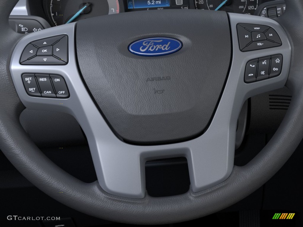 2019 Ranger XLT SuperCrew 4x4 - Lightning Blue Metallic / Medium Stone photo #12
