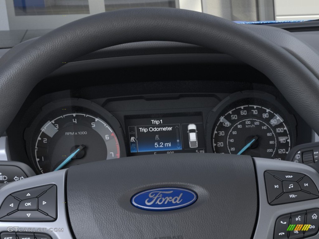 2019 Ranger XLT SuperCrew 4x4 - Lightning Blue Metallic / Medium Stone photo #13