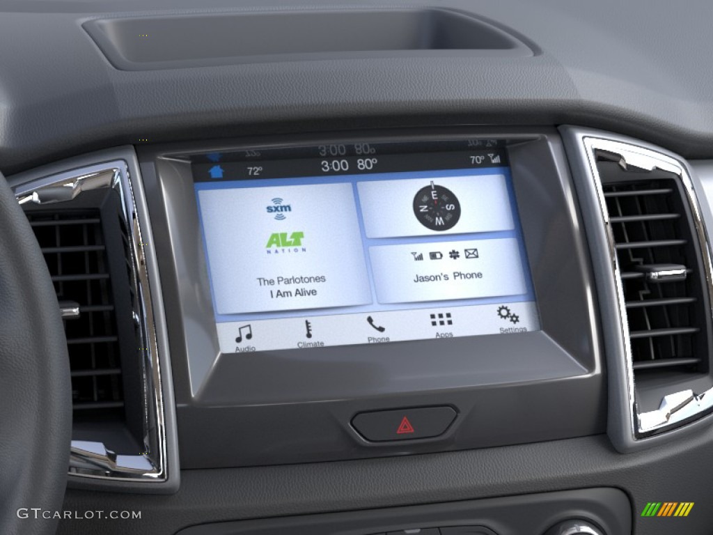 2019 Ranger XLT SuperCrew 4x4 - Lightning Blue Metallic / Medium Stone photo #14