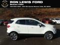 White Platinum Metallic - EcoSport Titanium 4WD Photo No. 1