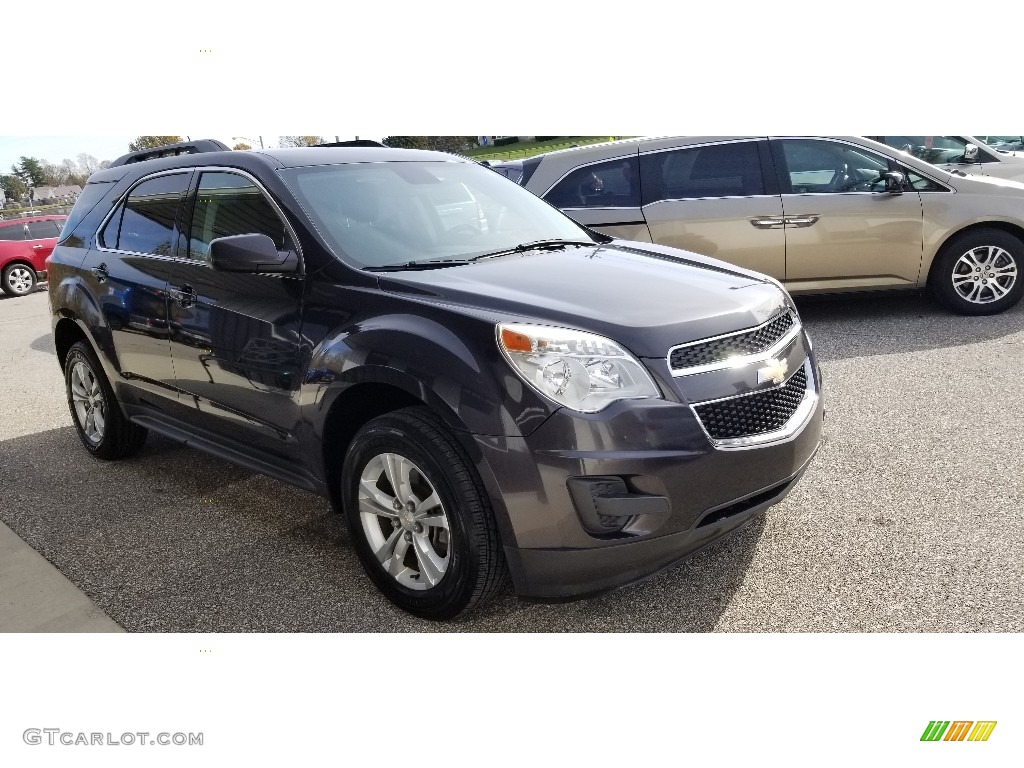 2013 Equinox LT - Ashen Gray Metallic / Light Titanium/Jet Black photo #7
