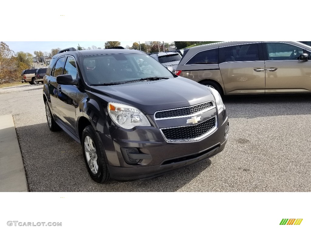 2013 Equinox LT - Ashen Gray Metallic / Light Titanium/Jet Black photo #8