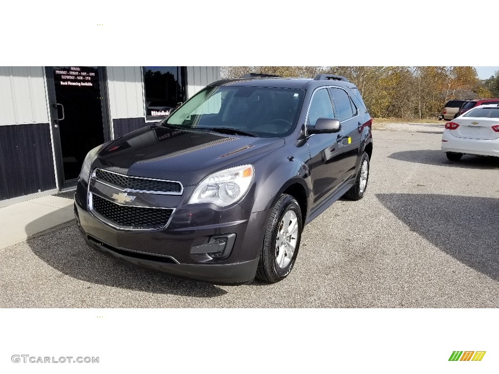 2013 Equinox LT - Ashen Gray Metallic / Light Titanium/Jet Black photo #10