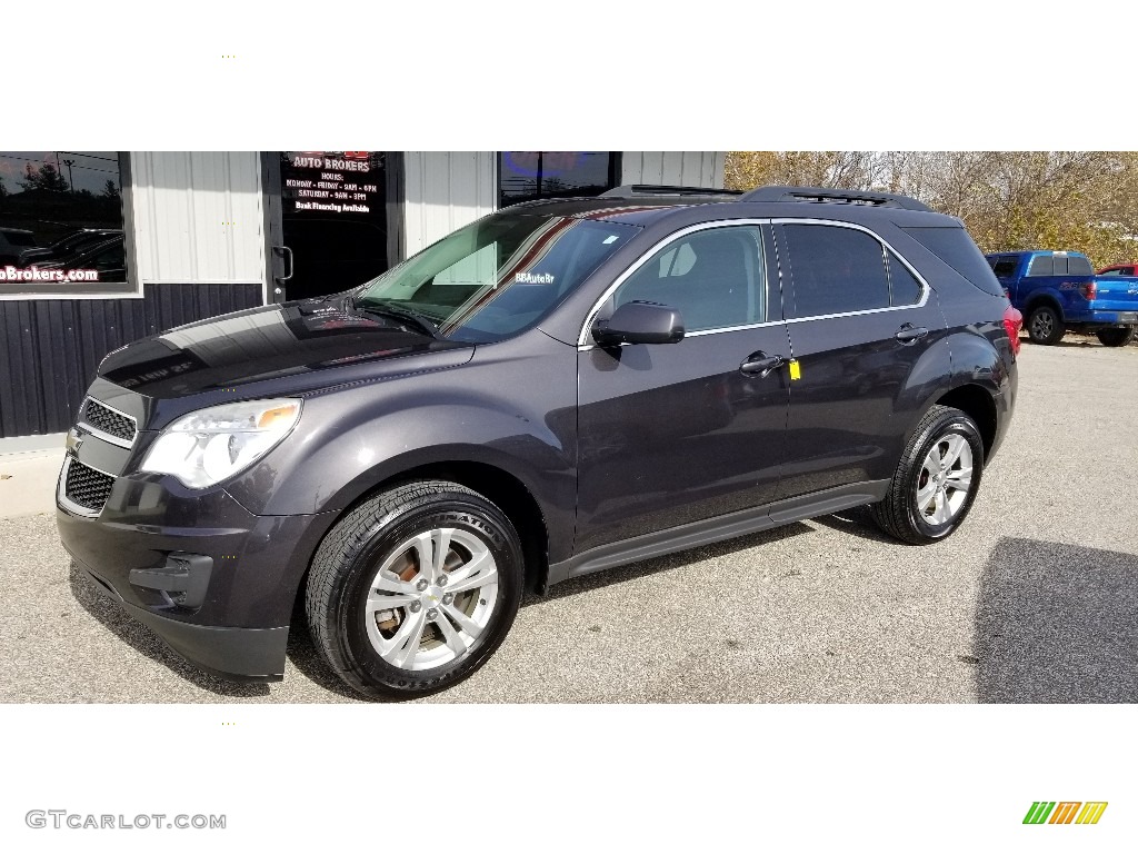 2013 Equinox LT - Ashen Gray Metallic / Light Titanium/Jet Black photo #11