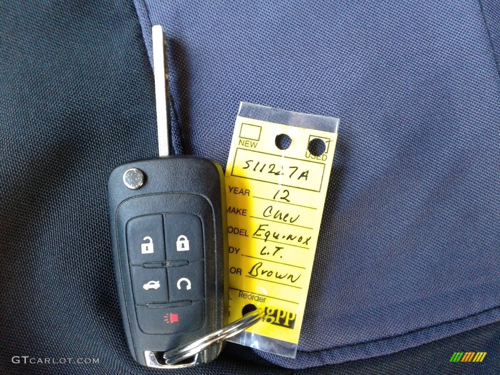 2012 Equinox LT - Graystone Metallic / Brownstone/Jet Black photo #28