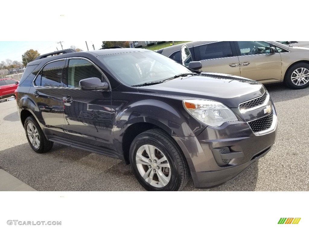 2013 Equinox LT - Ashen Gray Metallic / Light Titanium/Jet Black photo #24