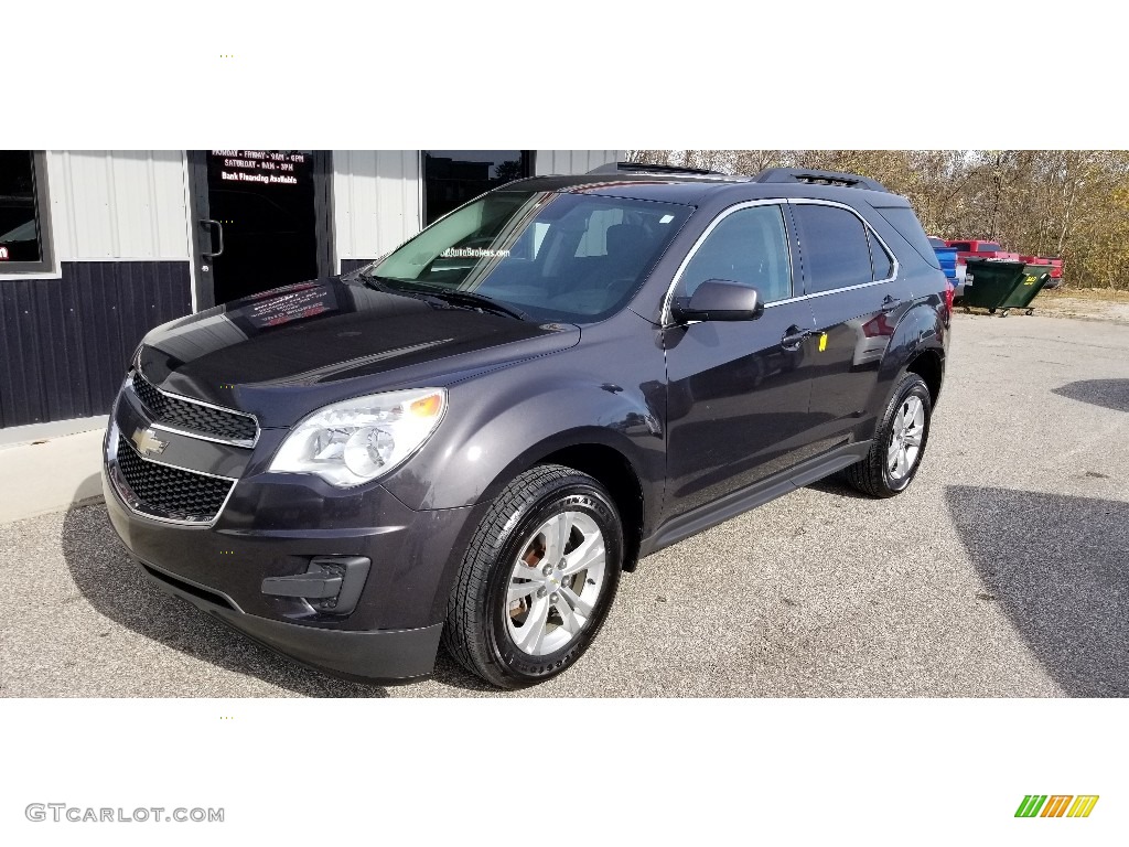2013 Equinox LT - Ashen Gray Metallic / Light Titanium/Jet Black photo #25