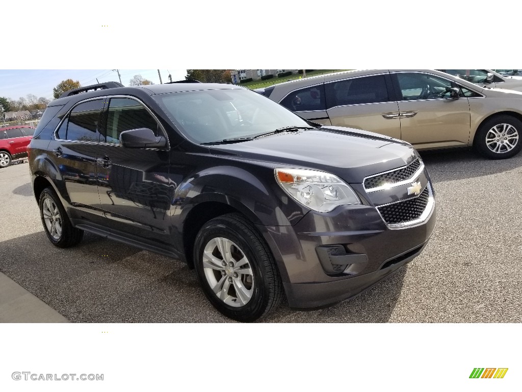 2013 Equinox LT - Ashen Gray Metallic / Light Titanium/Jet Black photo #27