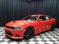 Front 3/4 View of 2019 Charger SRT Hellcat