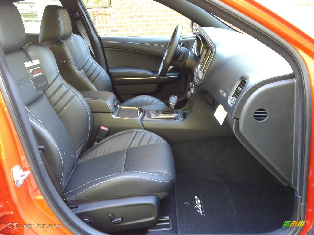 Black Interior 2019 Dodge Charger SRT Hellcat Photo #135983573