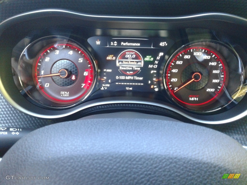 2019 Dodge Charger SRT Hellcat Gauges Photo #135983686