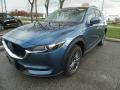 2019 Eternal Blue Mica Mazda CX-5 Touring AWD  photo #3