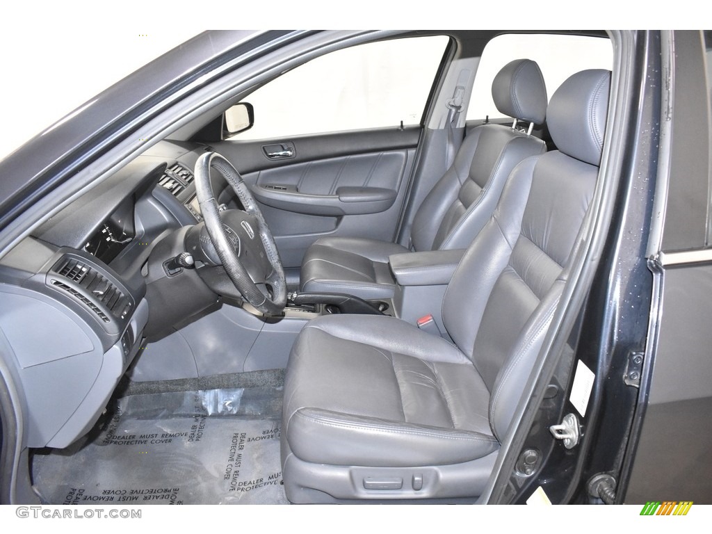 2006 Accord EX-L Sedan - Graphite Pearl / Gray photo #8