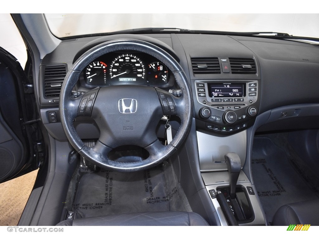 2006 Accord EX-L Sedan - Graphite Pearl / Gray photo #12
