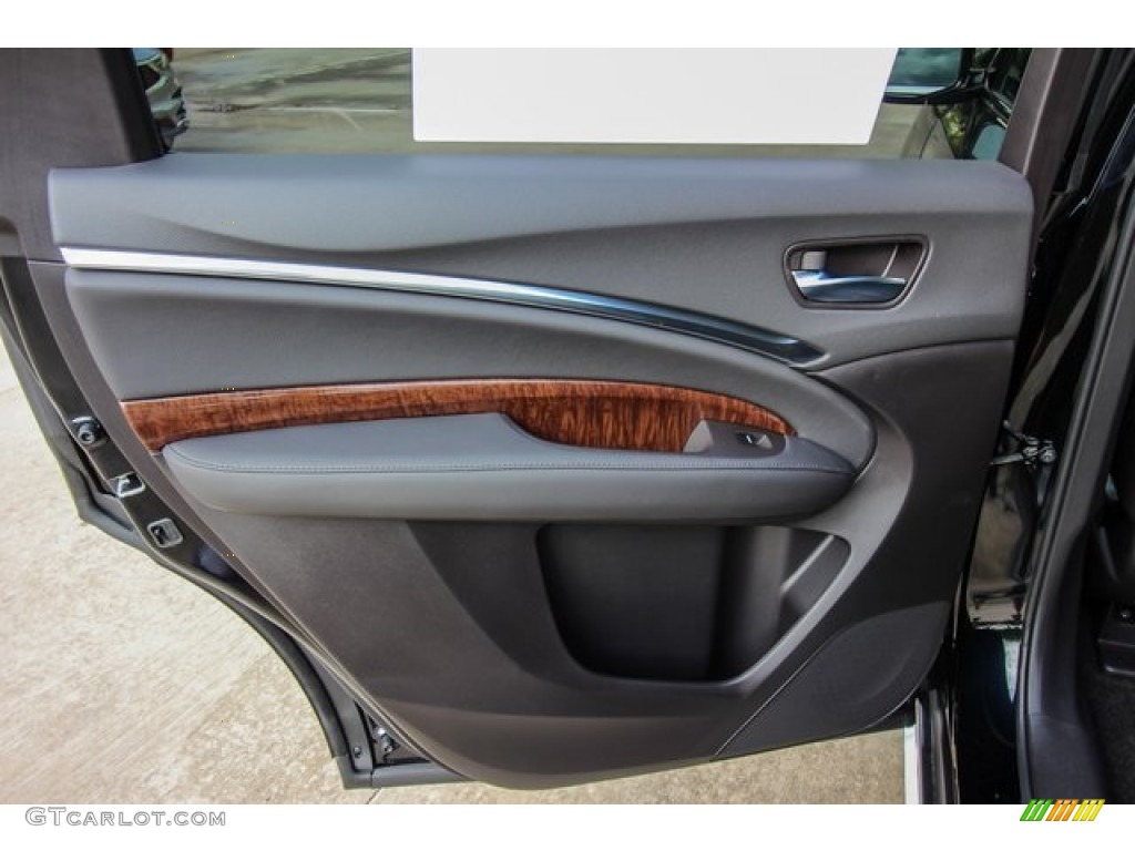 2020 Acura MDX FWD Ebony Door Panel Photo #135987129