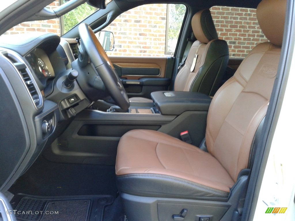 2019 Ram 2500 Laramie Longhorn Crew Cab 4x4 Front Seat Photo #135987293