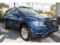 Stone Blue Metallic - Tiguan SE Photo No. 2