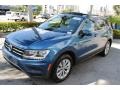 Stone Blue Metallic - Tiguan SE Photo No. 4