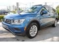 Stone Blue Metallic - Tiguan SE Photo No. 5