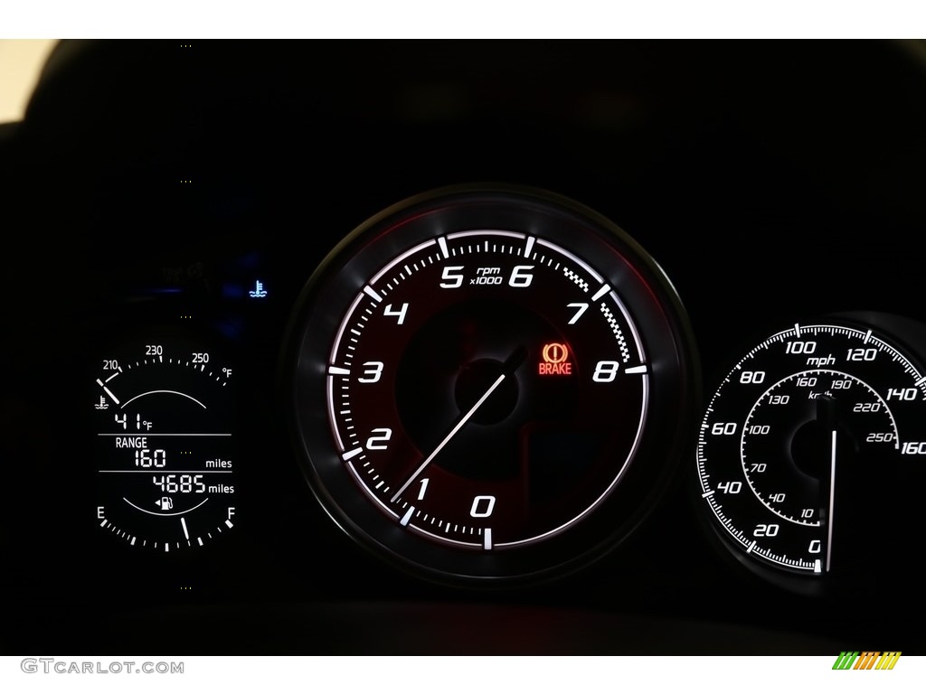 2018 Fiat 124 Spider Abarth Roadster Gauges Photo #135987893