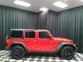 2020 Firecracker Red Jeep Wrangler Unlimited Sport 4x4  photo #5