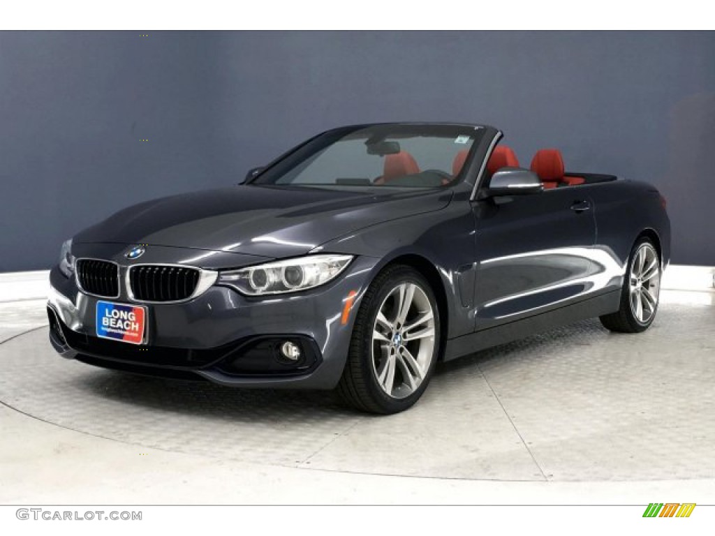 Mineral Grey Metallic 2017 BMW 4 Series 430i Convertible Exterior Photo #135989054